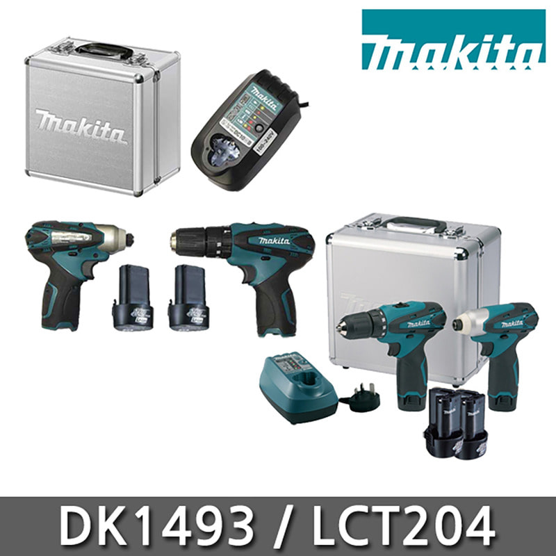 마끼다 DK1493/LCT204 10.8V 충전콤보세트 선택형