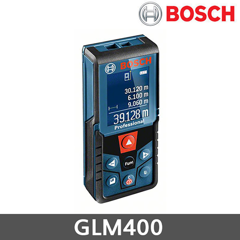 보쉬 GLM400 레이저 거리 측정기 레이저줄자