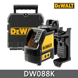 디월트 DW088K 레드 레이저 크로스 라인 레벨 수평