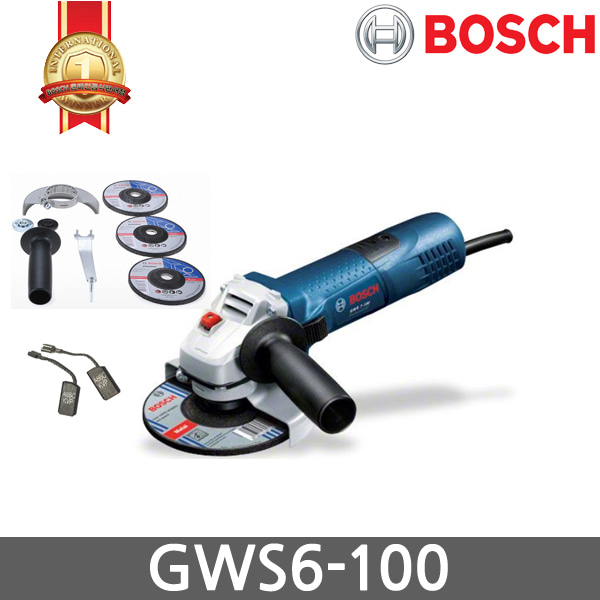 보쉬 GWS6-100  그라인더 4인치 그라인더