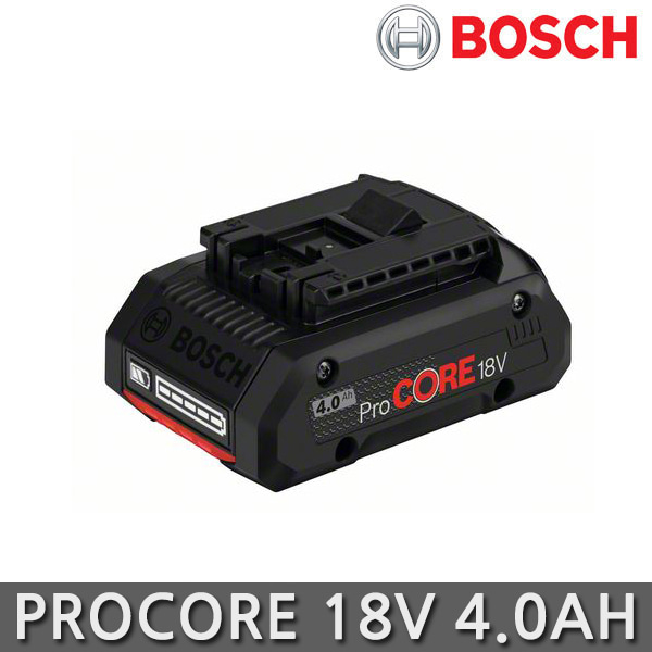 보쉬 배터리 PROCORE 18V 4.0Ah 슬림팩 프로코어