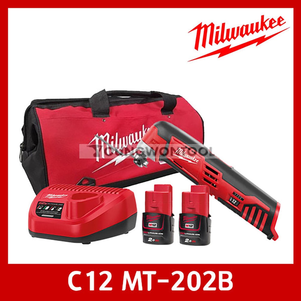 밀워키 C12 MT-201B/202B/0B 멀티 컷터 배터리 선택