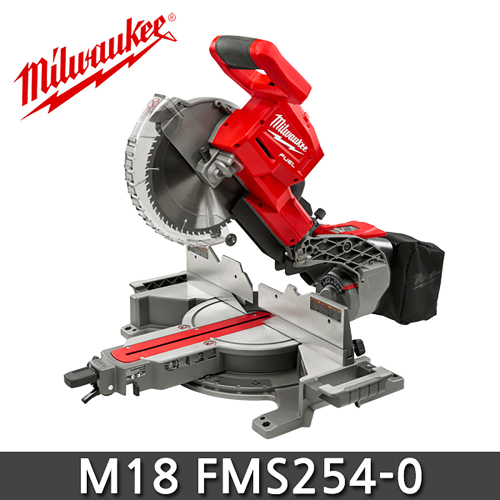 밀워키 M18 FMS254-0 10인치 슬라이딩 각도절단기 베어툴