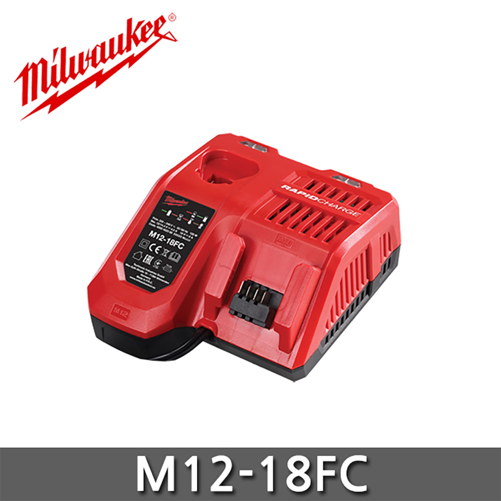 밀워키 M12-18FC 멀티 급속 충전기 12-18V