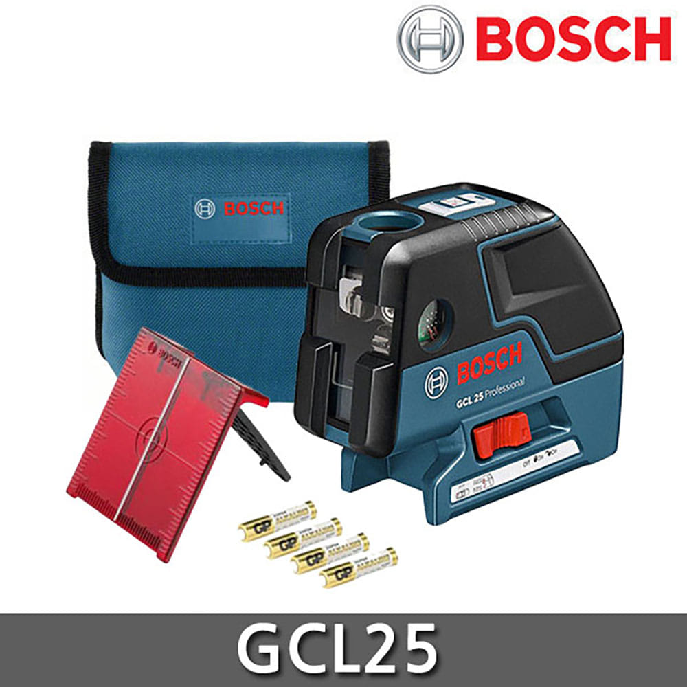 보쉬 GCL25 포인트 레이저 수평