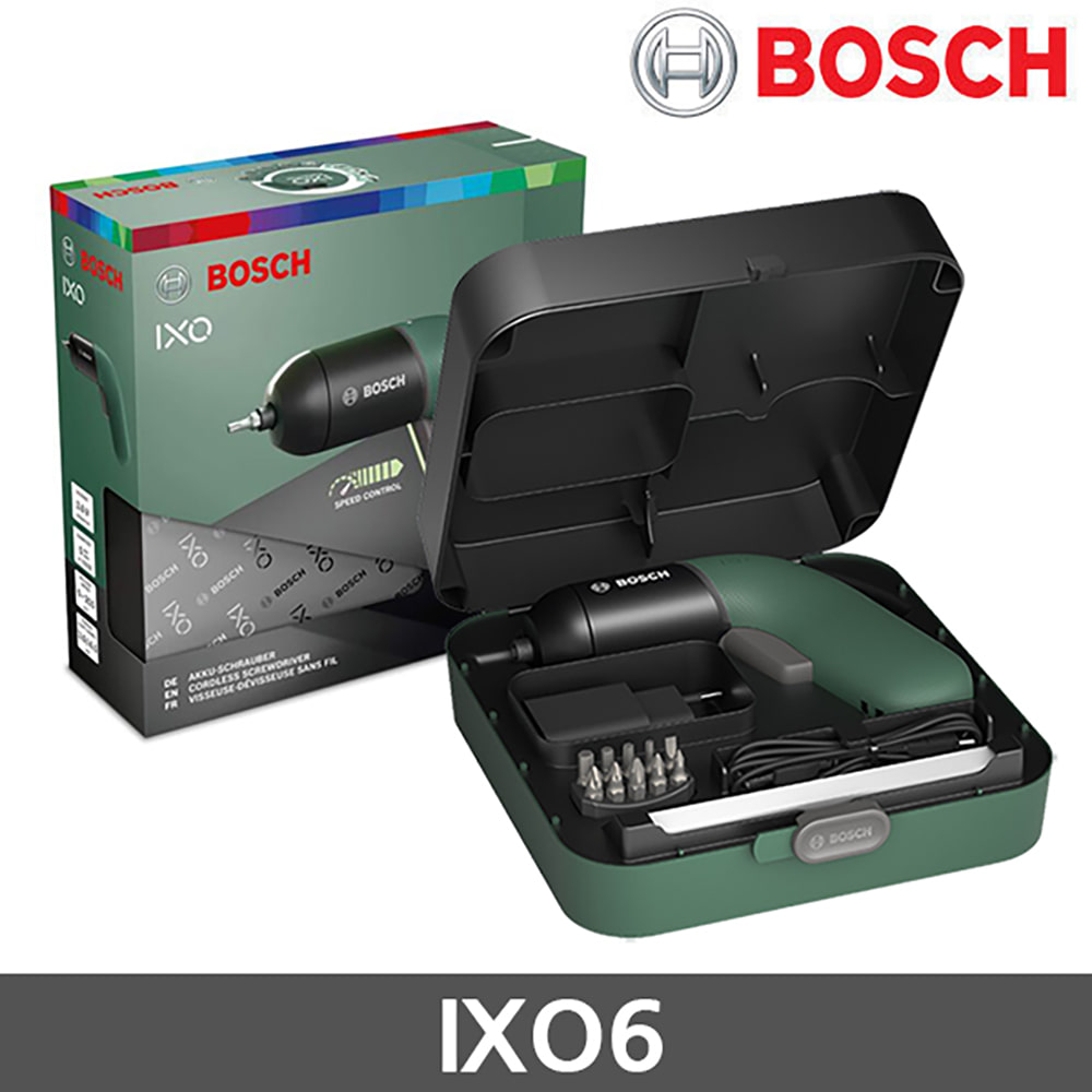 보쉬 IXO6 3.6V 충전 스크류 드라이버 USB충전