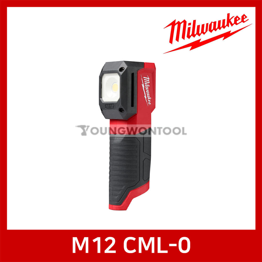 밀워키 M12 CML-0 12V LED 컬러 매치 작업등 베어툴