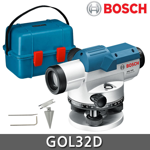 보쉬 GOL32D 오토레벨 측정 32배 360도