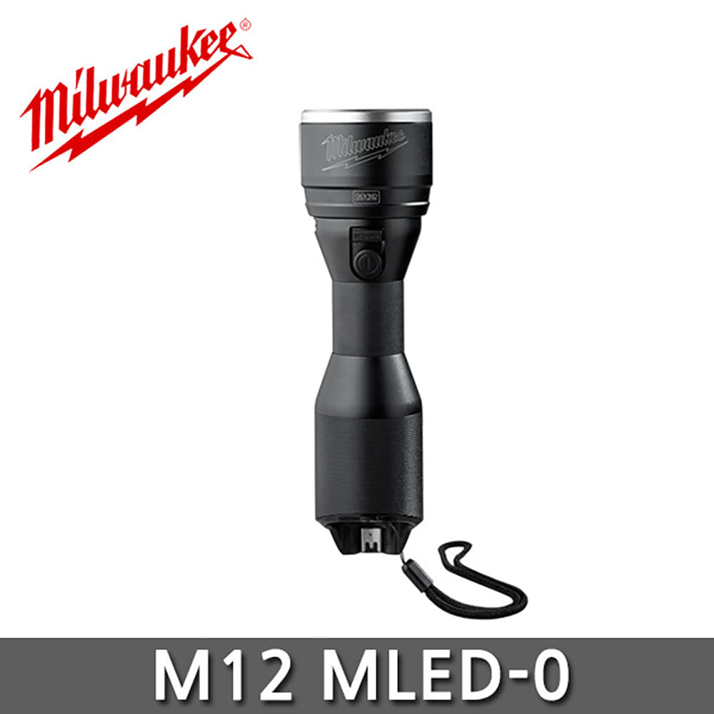 밀워키 M12 MLED-0 충전 메탈 라이트 LED 12V 베어툴