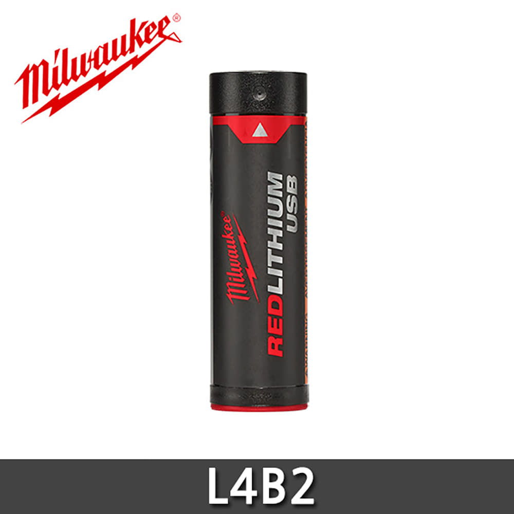 밀워키 L4B2 레드리튬 USB 배터리