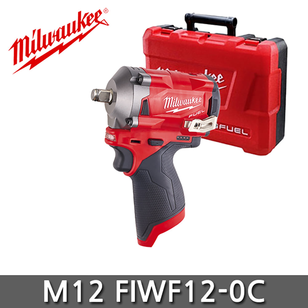 밀워키 M12 FIWF12-0C 충전임팩렌치/632C/602 베어툴 케이스